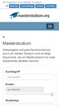 Mobile Screenshot of masterstudium.org